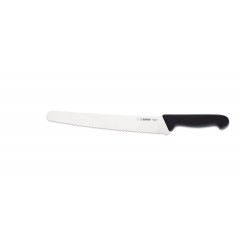 Kuchařský nůž vroubkovaný Giesser Messer 25cm univerzální - barva černá