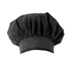 Velilla 404001 kuchařská čepice vysoká pánská i dámská černá