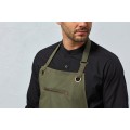 Premier PR121 Zástěra s laclem a bočními kapsami „Barley“ černá Charcoal