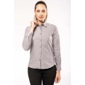 Kariban K534 dámská košile s dlouhým rukávem oxford šedá