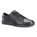 Pracovní obuv Old School Shoes For Crews hladká kůže - barva černá