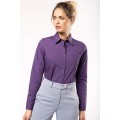 Kariban K549 dámská košile dlouhý rukáv fialová