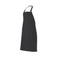 Velilla 404203 zástěra s laclem a kapsami pánská i dámská černá