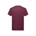 Fruit of the Loom F610820 pracovní trička pánské i dámské krátký rukáv vínově červená