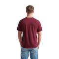 Fruit of the Loom F610820 pracovní trička pánské i dámské krátký rukáv vínově červená