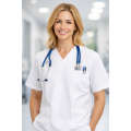 JHK Porto pánská i dámská zdravotnická halena bílá