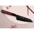 Sakai Takayuki Kurokage Kengata Santoku japonský kuchařský nůž VG10 16cm dřevo wenge