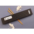 Sakai Takayuki 33 Damascus Kokushin Kengata japonský kuchařský nůž 19cm dub