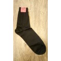 Pracovní ponožky bavlna Česko - barva černá