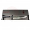 Dellinger Tsuchime Gyuto Suncraft Senzo japonský kuchařský nůž 20cm - barva černá