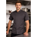 Giblor´s Federico kuchařský rondon krátký rukáv pánský šedý