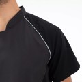 Giblor´s Javier kuchařský rondon krátký rukáv pánský dámský černý