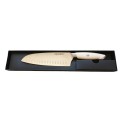 MARMITON Emi Santoku kuchařský nůž nerezový rukojeť bílá ABS 18cm