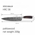 MARMITON Ryuu nerezový kuchařský nůž rukojeť Pakkawood 20cm