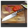 Dellinger Santoku CLASSIC kuchařský nůž santalové dřevo 18 cm - barva dřevo