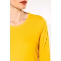 Kariban K383 dámské tričko dlouhý rukáv žlutá