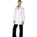 Giblor´s Lina pracovní plášť krátký dámský 100% bavlna - barva bílá