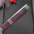 MARMITON Etsu japonský damaškový nůž 24cm rukojeť Sandalwood octagon