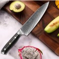 MARMITON Hiroshi japonský kuchařský damaškový nůž  20cm rukojeť skelné vlákno VG10