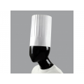 Kuchařská čepice vysoká Royale Crown netkaná textilie - barva bílá