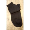 Pracovní ponožky s bambusovým vláknem Česko - barva černá