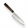 Suncraft Santoku Octagon japonský damaškový kuchařský nůž 16 cm