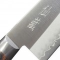 Suncraft Gyuto SENZO CLAD japonský kuchařský nůž 21 cm - barva dřevo