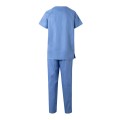 set zdravotnická halena a zdravotnické kalhoty modré Velilla 800 1