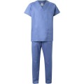 Velilla 800 zdravotní uniforma set halena a kalhoty pánské i dámské světle modré