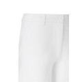 Velilla Chino Stretch dámské zdravotnické kraťasy bílé