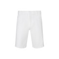 Velilla Chino Stretch pánské zdravotnické kraťasy bílé