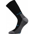 Voxx Bomber zdravotní zimní ponožky teplé pánské i dámské černé