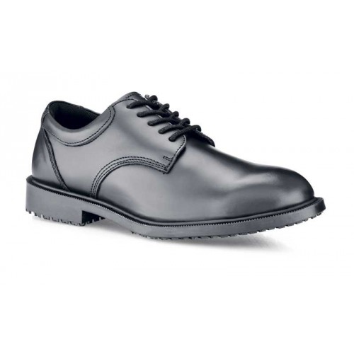Číšnická obuv pánská černá Cambridge Shoes For Crews kůže - barva černá