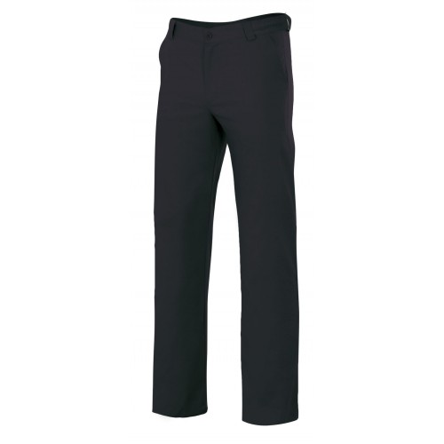 Velilla 403004S číšnické kalhoty strečové CHINO pánské bavlna/elastan černá