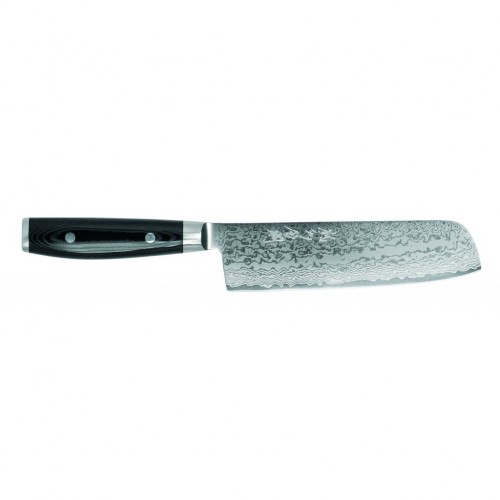 Yaxell Ran Plus Nakiri japonský nůž 18cm - barva černá