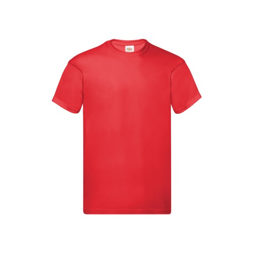 Fruit of the Loom F610820 pracovní trička pánské i dámské krátký rukáv červená