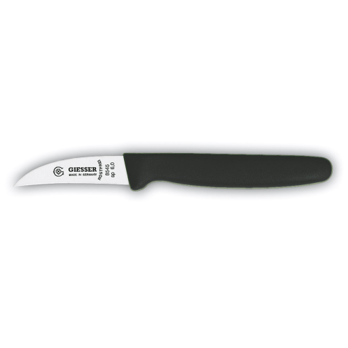 Kuchařský nůž na loupání cibule a zeleniny Giesser Messer 6cm černá