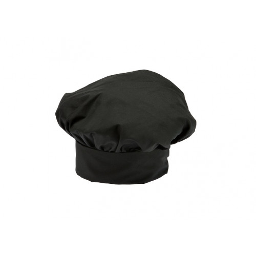 Kuchařská čepice vysoká černá Giblor´s - barva černá