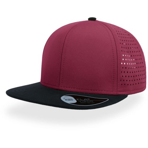 Atlantis Bank Five-S 5 panelová kšiltovka Burgundy/Black