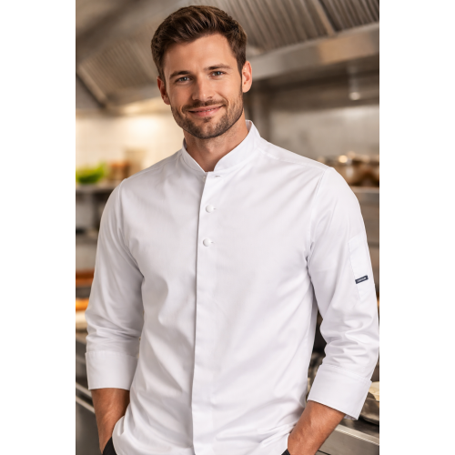 Kentaur 23511 kuchařský rondon dlouhý rukáv pánský i dámský bílý