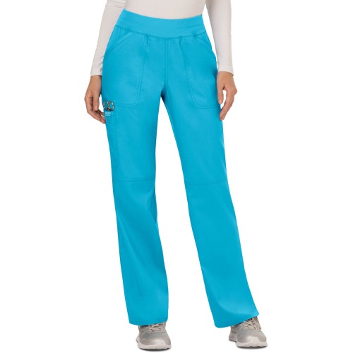 Cherokee WWE110 kuchařské kalhoty dámské tyrkysové Cherokee WWE110 kuchařské kalhoty dámské tyrkysové