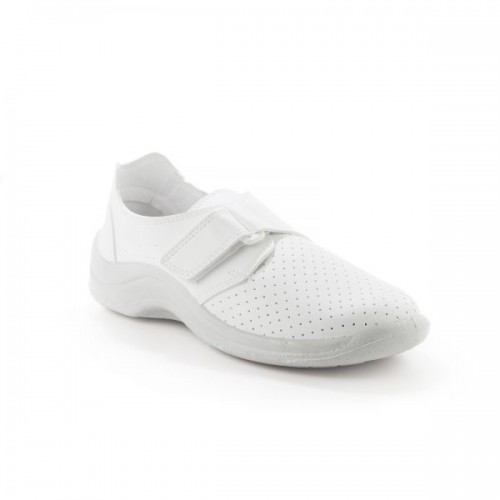 Codeor VELCRO COCINA zdravotní obuv protiskluzová certifikovaná bílá