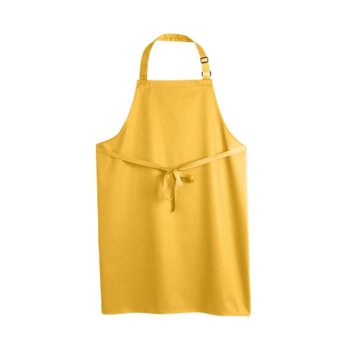 Denny´s DP200 kuchařská zástěra s laclem žlutá