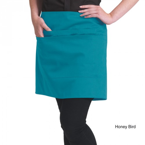 Číšnická zástěra Denny´s s kapsou - barva modrá honeybird