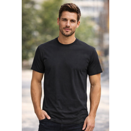 Fruit of the Loom F610440 tričko krátký rukáv pánské i dámské černá