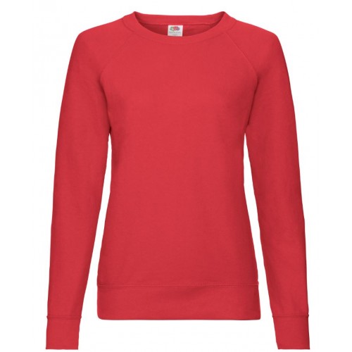 Fruit of the Loom F621460 dámská mikina Sweat Lady Red