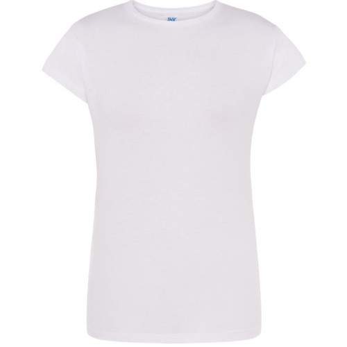 JHK Lady Comfort dámské tričko krátký rukáv bílá