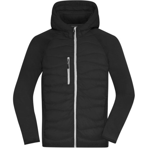 James & Nicholson JN 1330 Pánská hybridní bunda černá Black
