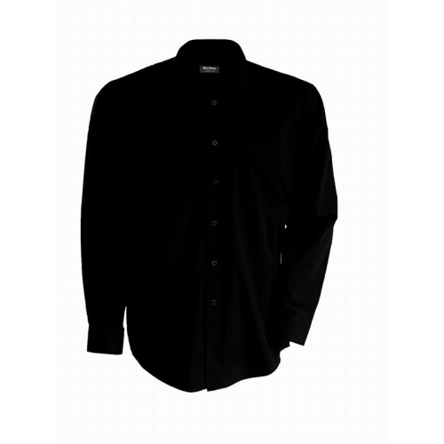 Kariban K541 pánská košile s dlouhým rukávem černá