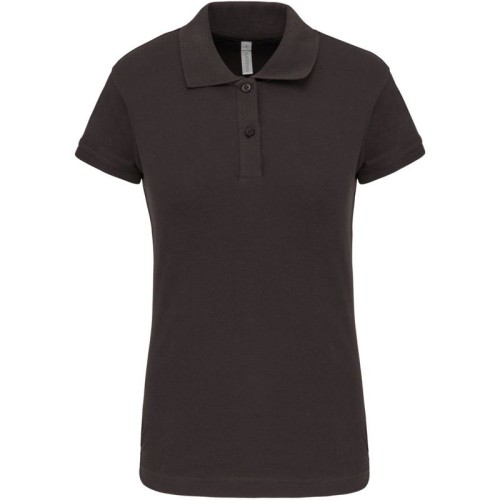 Kariban K240 Dámské elastické piqué polo „Brooke“ šedá Dark Grey